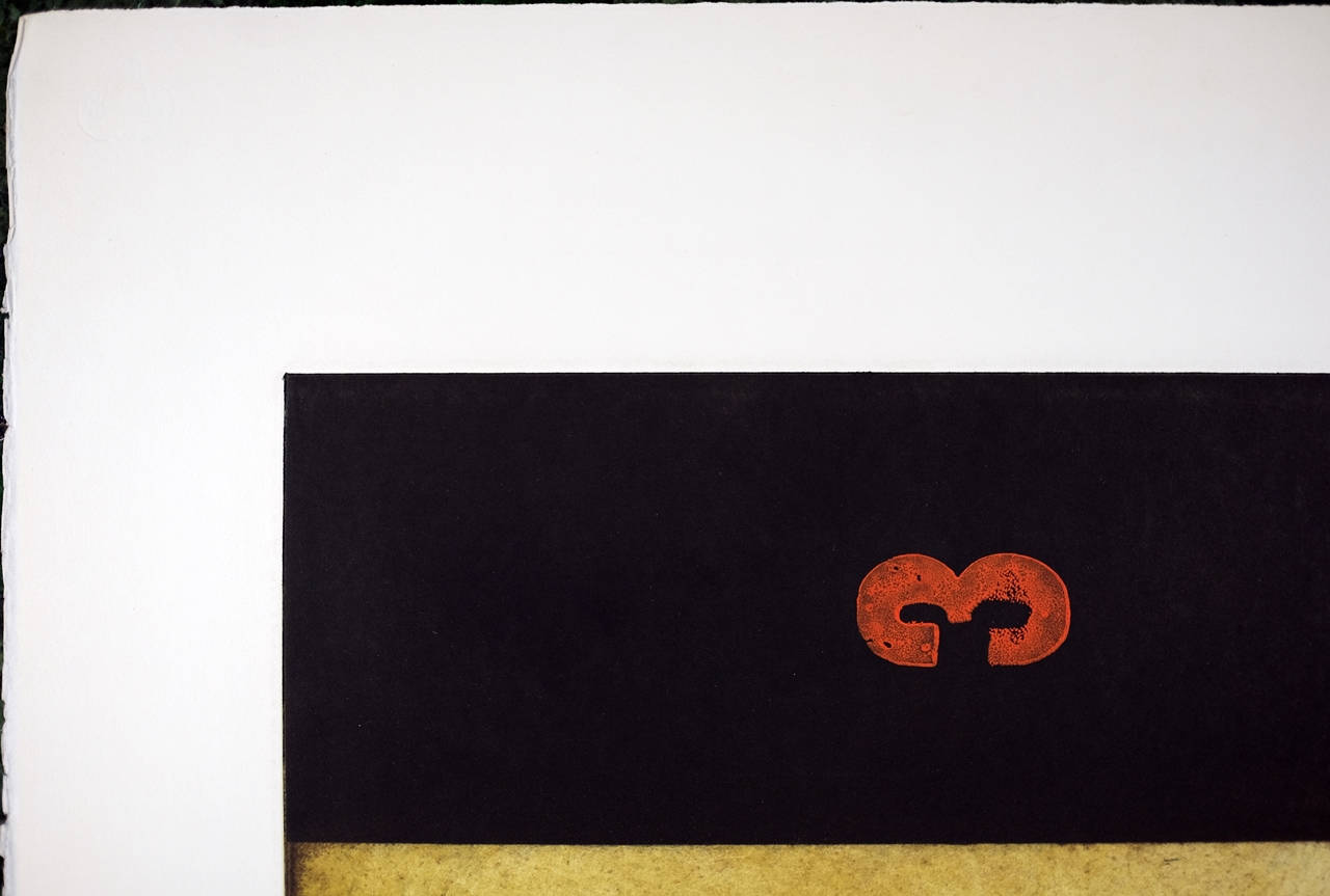 Tighe O'Donoghue, VINTAGE Litho Print Aquatint Etching, The Minister, Limited Edition #60